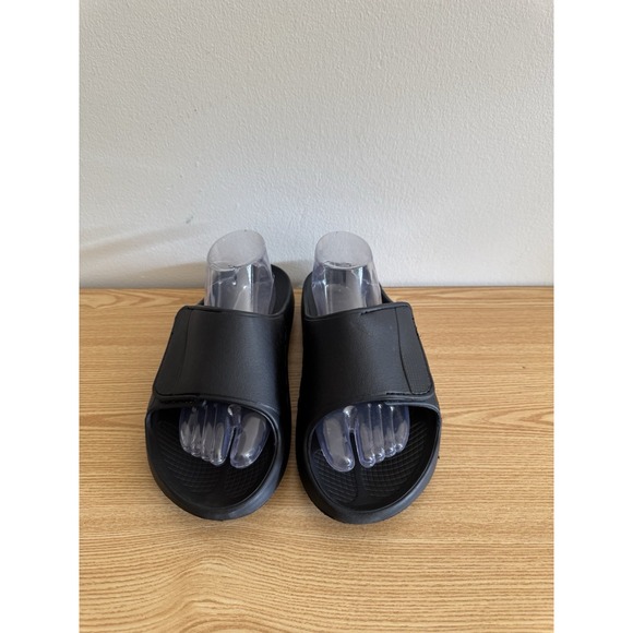 OOFOS Ooahh Sport Flex‎ Slide Sandal Black Men 9 W 11 main image 7